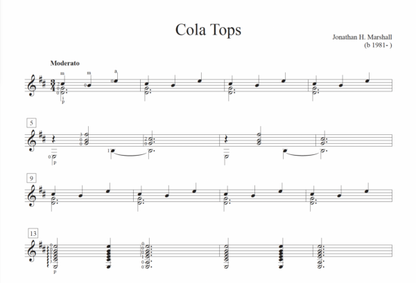 13 Moments for Solo Guitar - Image 5