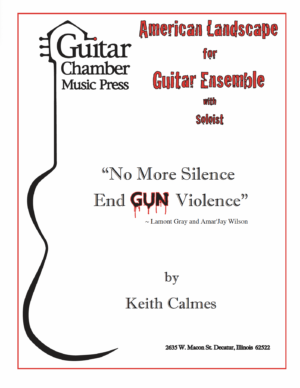 American Landscape for Guitar Ensemble with Soloist