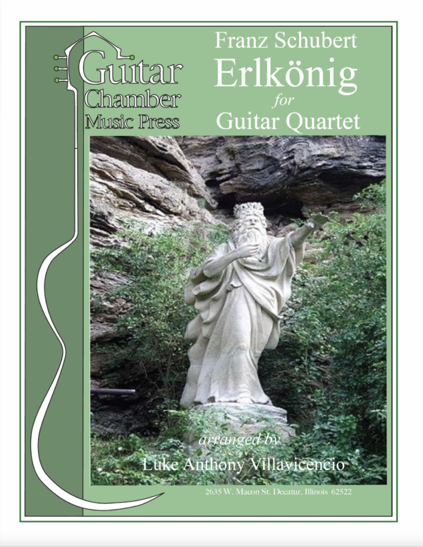Erlkönig for Guitar Quartet