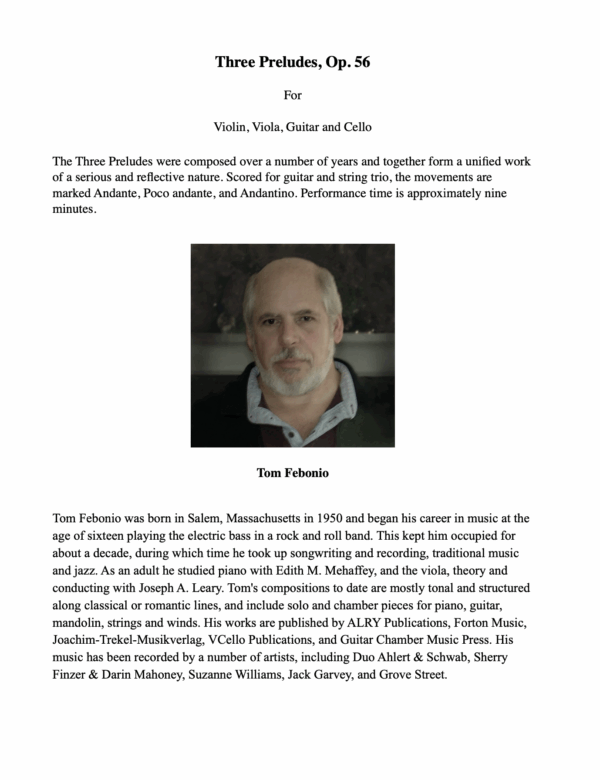 Three Preludes - Image 2