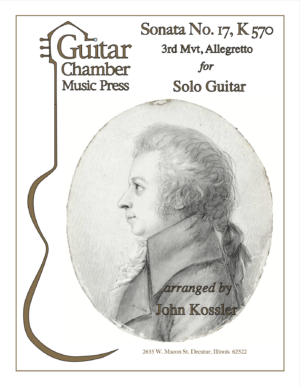 Sonata No. 17 K 570, Allegretto