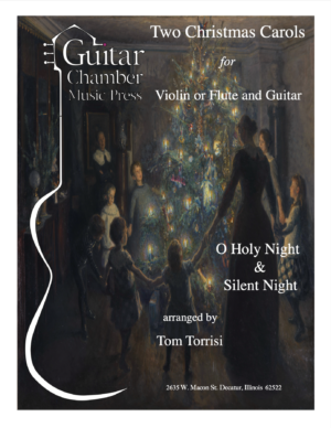 Two Christmas Carols for Violin or Flute and Guitar