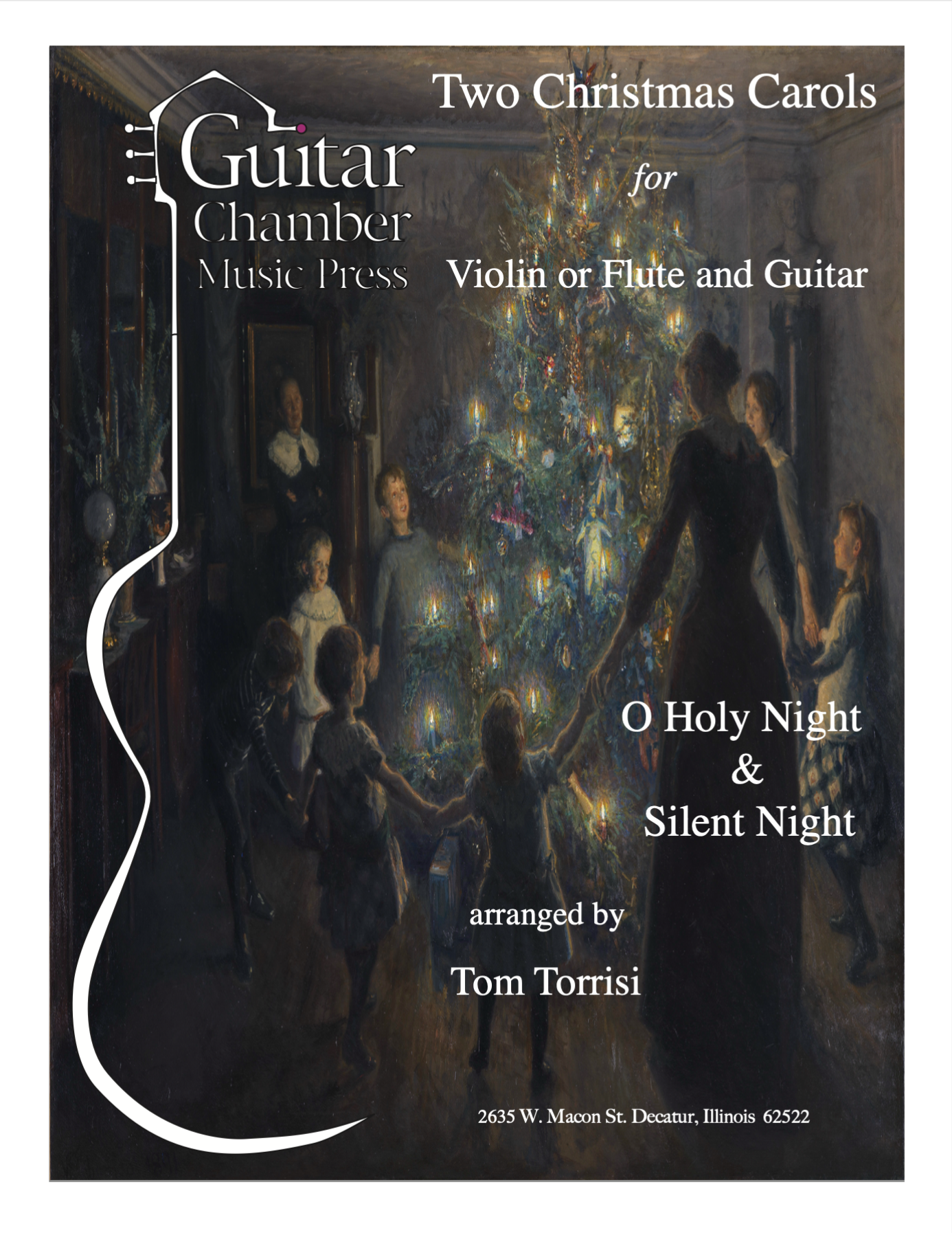 Two Christmas Carols for Violin or Flute and Guitar