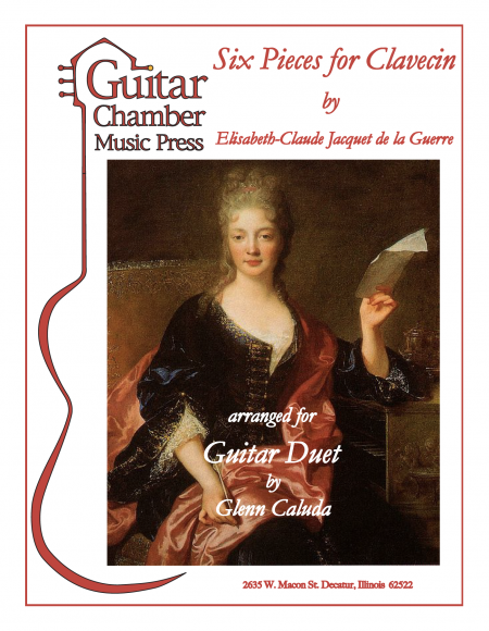 6 Pieces by Elisabeth Jaquet de La Guerre Cover