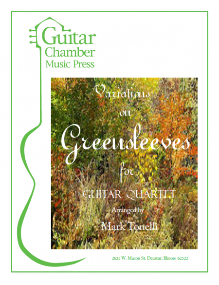 Cover of Variations on Greensleeves
